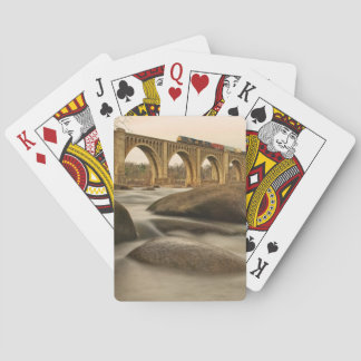 Jeu De Cartes Train au-dessus de James River