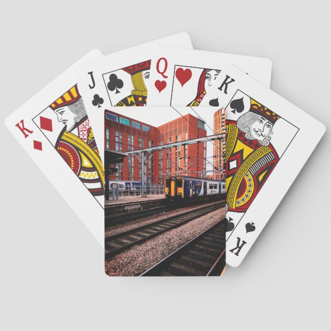 Jeu De Cartes Train bleu, Leeds (dos)