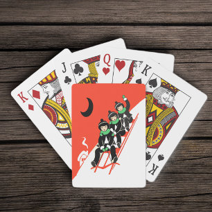 Jeu De Cartes Traîneau de petits garçons vintage Maison de la lu