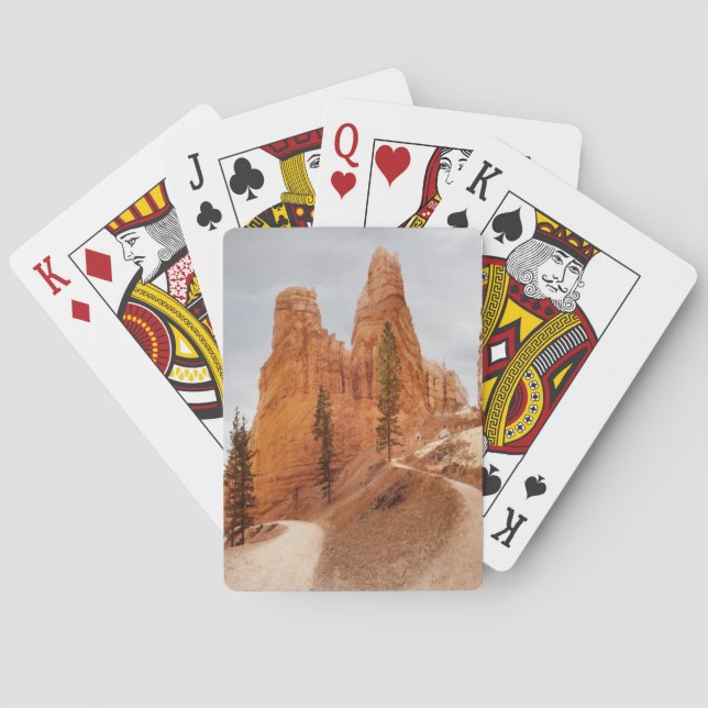 Jeu De Cartes Traînée de boucle de Navajo, canyon de Bryce (dos)