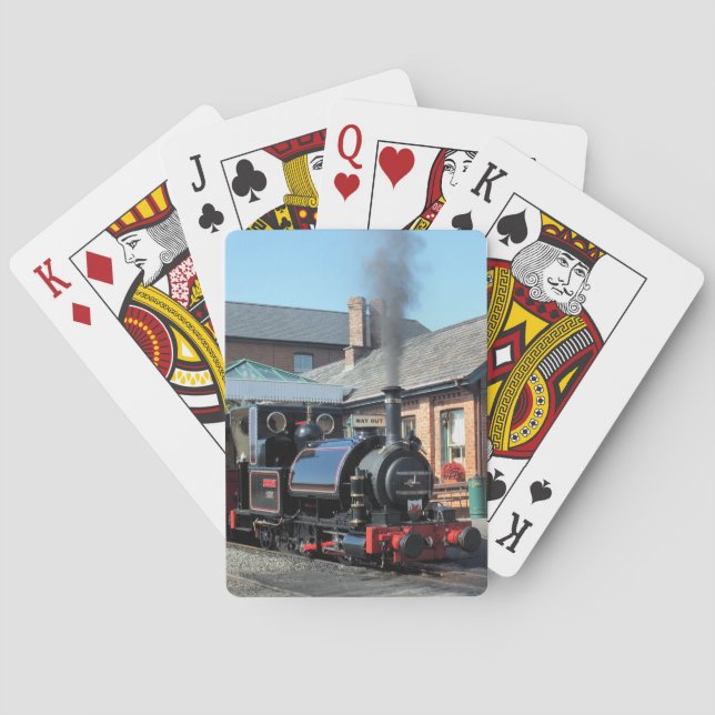 JEU DE CARTES TRAINS À VAPEUR (dos)