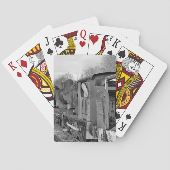 JEU DE CARTES TRAINS À VAPEUR (dos)