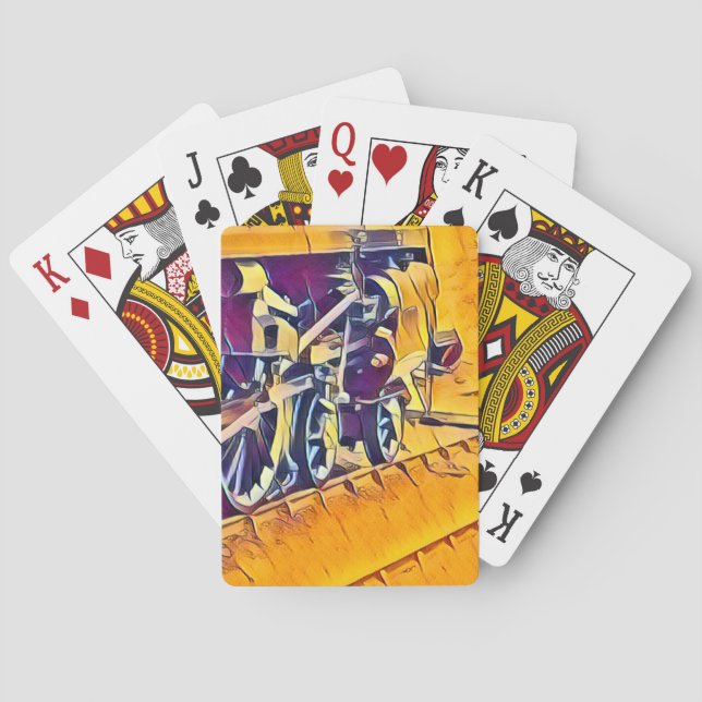 JEU DE CARTES TRAINS À VAPEUR (dos)