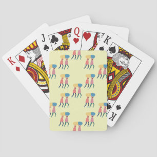 Jeu De Cartes Transport d'un motif de pilule