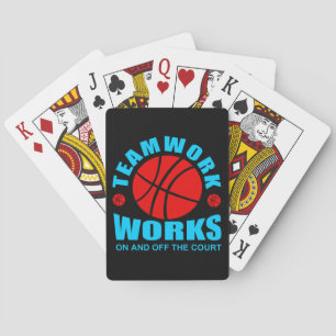 Jeu De Cartes Travail d'équipe sur et hors du tribunal