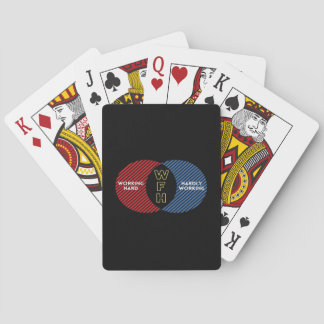 Jeu De Cartes Travailler difficilement - WFH