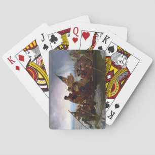 Jeu De Cartes Traversant le fleuve Delaware, George Washington