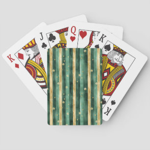 Jeu De Cartes Trèfle Vert Or Saint-Patrick