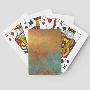 Jeu De Cartes Trendy Rich Copper Patina Metallic