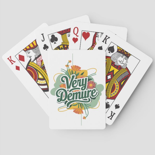 Jeu De Cartes Très Démocratique Tendance Très Minutieuse Démocra (dos)