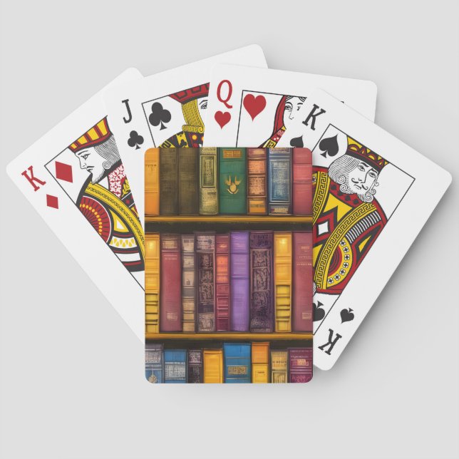 Jeu De Cartes Trésors littéraires - Livres anciens classiques (dos)