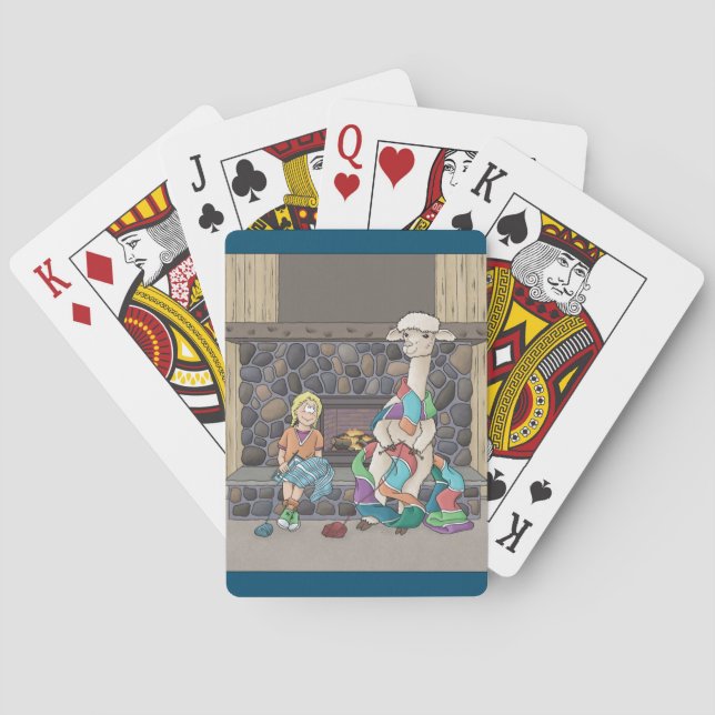 Jeu De Cartes Tricot Alpaca (dos)