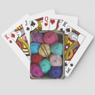Jeu De Cartes Tricot coloré en fils
