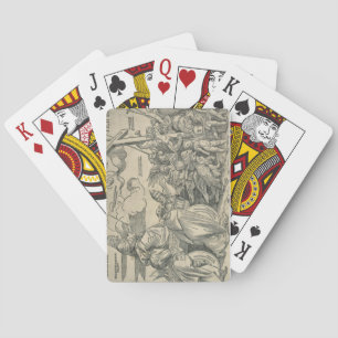 Jeu De Cartes Triomphe du Christ (gravure sur bois)