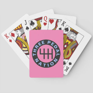 JEU DE CARTES TROIS PEDAL