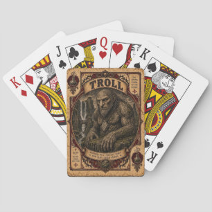 Jeu De Cartes Troll, Monstres de Cirque Vintage