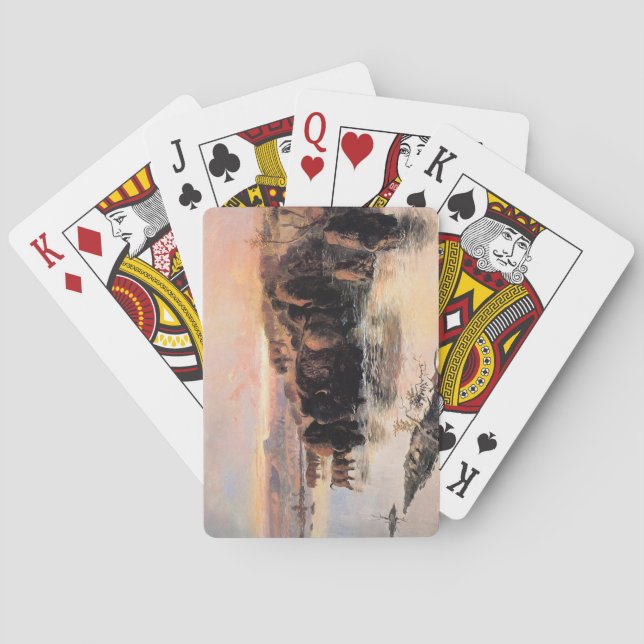 Jeu De Cartes Troupeau de buffles (dos)