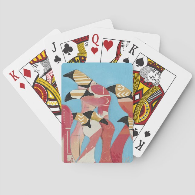 Jeu De Cartes Troupeau des Flamants roses (dos)