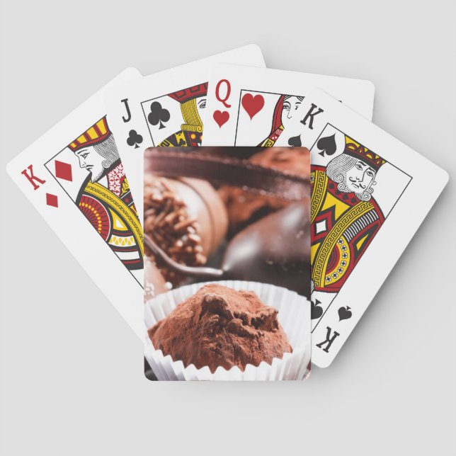 Jeu De Cartes Truffes de chocolat (dos)