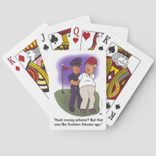 Jeu De Cartes Trump Felonies Jouant Aux Cartes