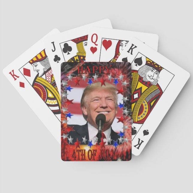 Jeu De Cartes Trump jouant aux cartes (dos)