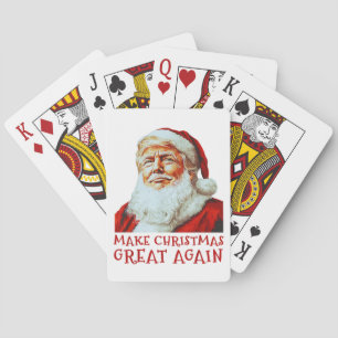 Jeu De Cartes Trump Santa Claus   Rendre Noël super
