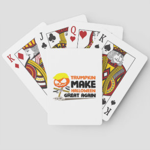 Jeu De Cartes Trumpkin Citrouille Halloween classique