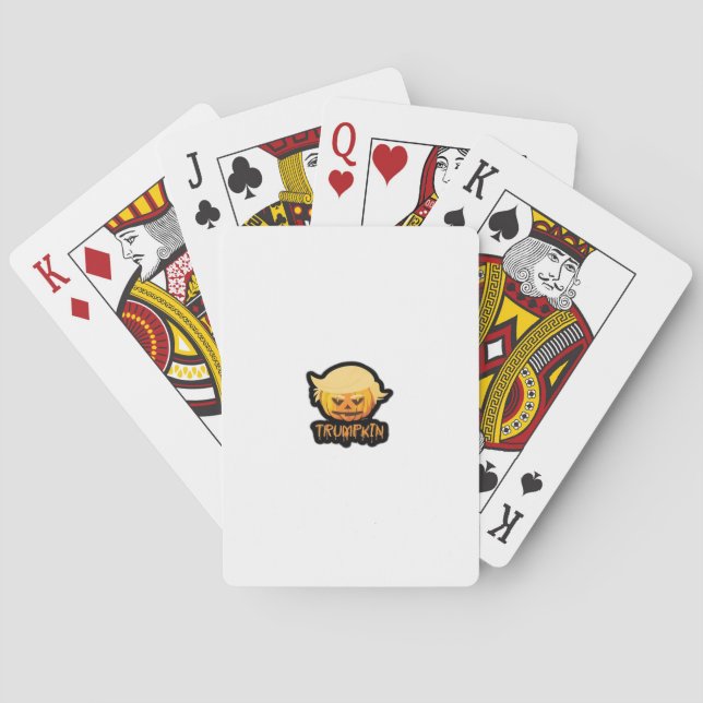 Jeu De Cartes Trumpkin Classic - Retro Costume Slogan (dos)