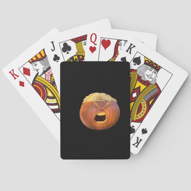 Jeu De Cartes Trumpkin - Drôle Halloween (dos)