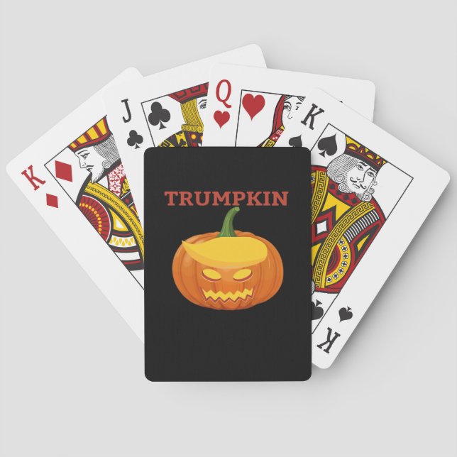 Jeu De Cartes Trumpkin Jack-O-Lantern Classique (dos)
