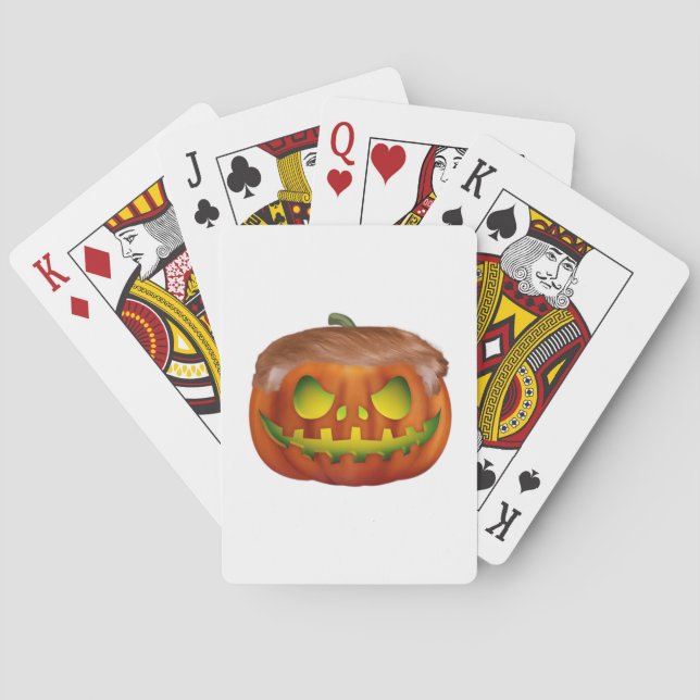 Jeu De Cartes Trumpkin - Rendre Halloween plus grand (dos)