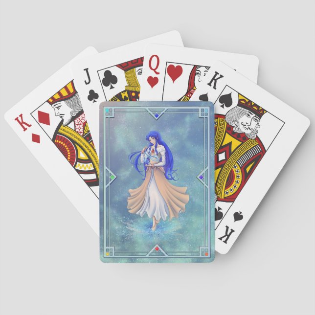Jeu De Cartes TSDS : Couverture Miral Akemi Art Solo Eau (dos)