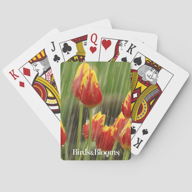 Jeu De Cartes Tulipes de ressort (dos)