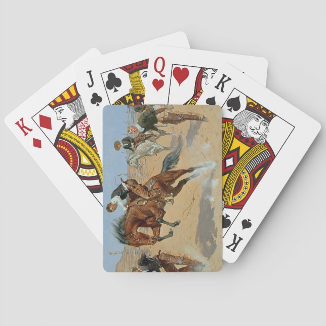 Jeu De Cartes Turn Him Loose, Bill, c.1893 (dos)