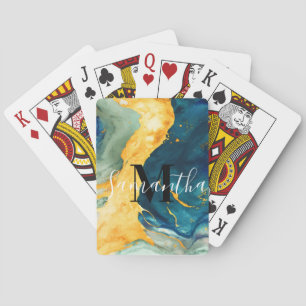 Jeu De Cartes Turquoise