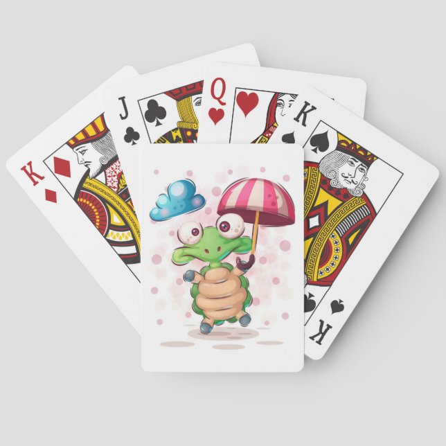 Jeu De Cartes Turtle Lover Cute Sea Turtle (dos)