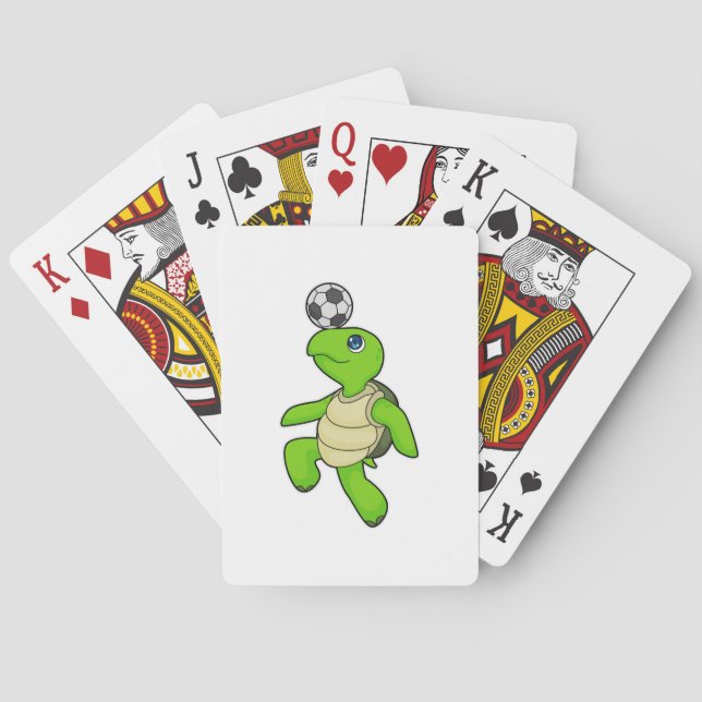 Jeu De Cartes Turtle Soccer joueur (dos)