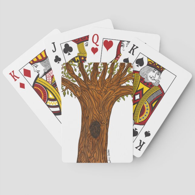 Jeu De Cartes Twisted Tree Classic Playing Cards (dos)