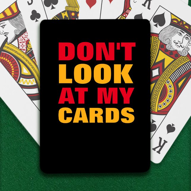 Jeu De Cartes Typographie cool et drôle (Créateur téléchargé)