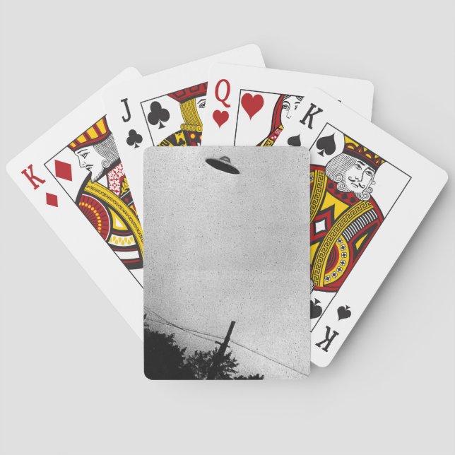 Jeu De Cartes UFO Alien Extraterrestrial Spacecraft Top Secret (dos)