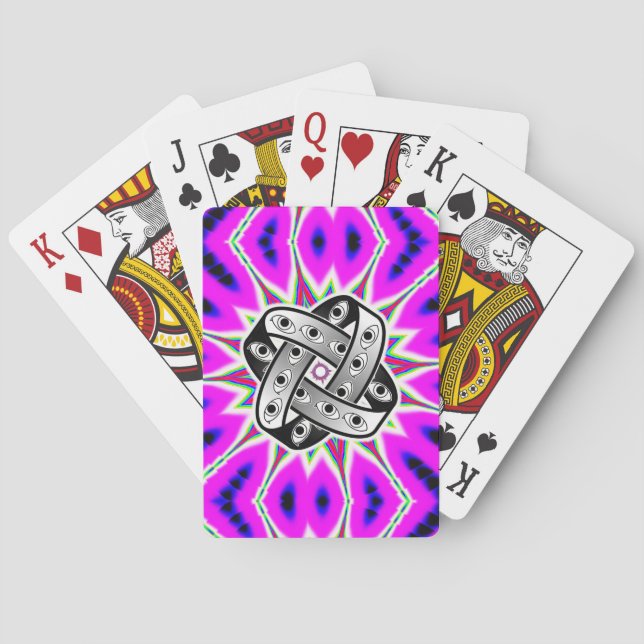 Jeu De Cartes UFO Purple Star Classic Jouer des cartes (dos)