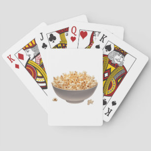 Jeu De Cartes Un bol de maïs soufflé
