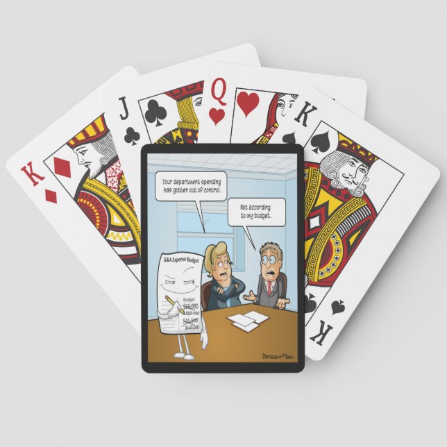 Jeu De Cartes Un budget déroutant amusant des cartes de jeu (dos)