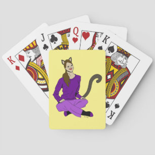 Jeu De Cartes un catgirl