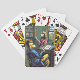 Jeu De Cartes Un chien très courtois, cartes de jeu