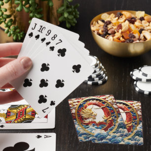 Jeu De Cartes Un dragon à souffle de feu intelligence artificiel