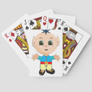Jeu De Cartes Un elfe magique mignon