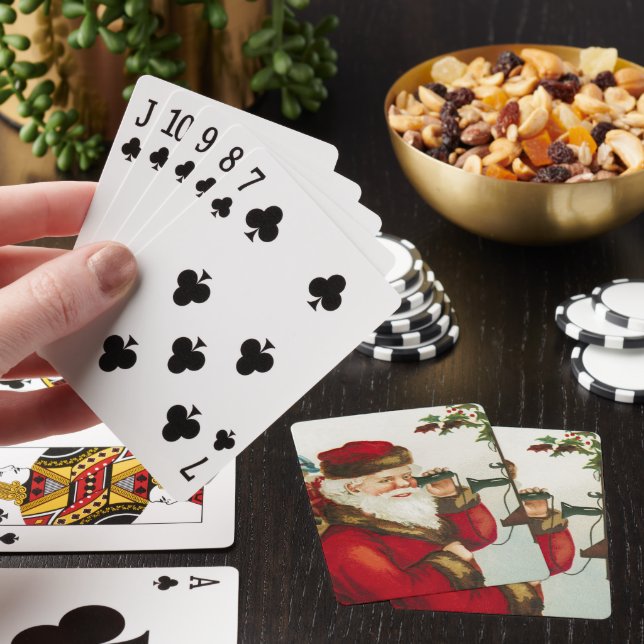 Jeu De Cartes Un joyeux Père Noël par Ellen Clapsaddle (In Situ)
