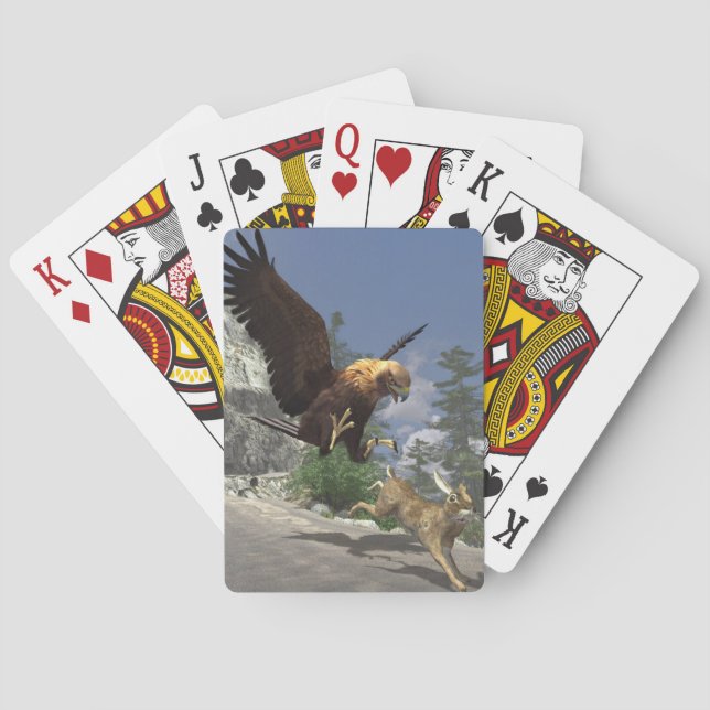 Jeu De Cartes Un lièvre d'une chance (dos)