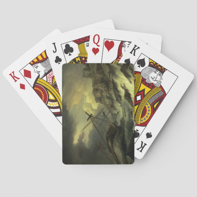 Jeu De Cartes Un naufrage, a indiqué pour être "le Dutton (dos)